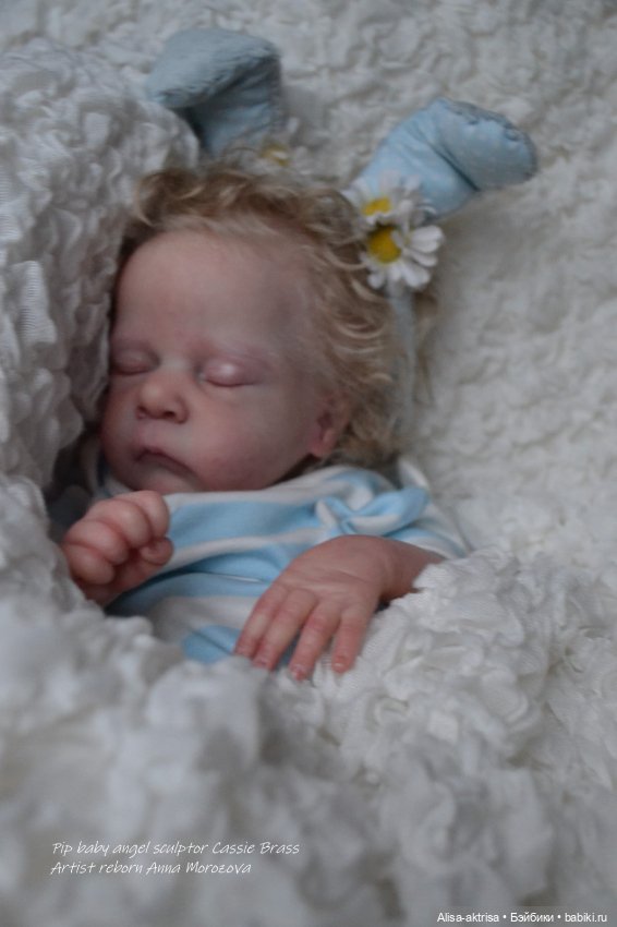 Милый ангел Пип родился. Кукла реборн Анны Морозовой