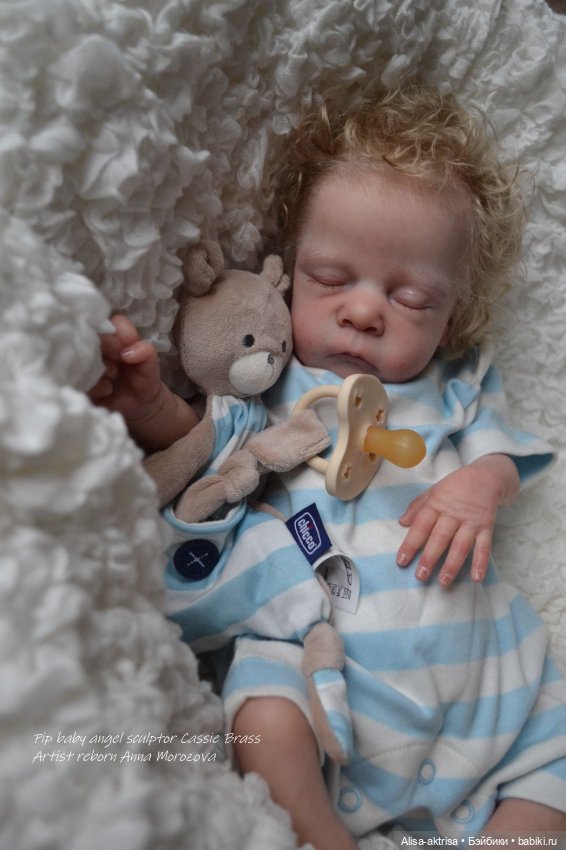 Милый ангел Пип родился. Кукла реборн Анны Морозовой (фото 2)