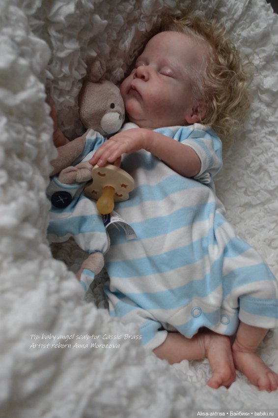 Милый ангел Пип родился. Кукла реборн Анны Морозовой (фото 6)