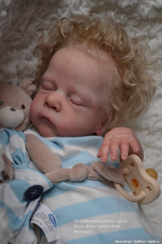 Милый ангел Пип родился. Кукла реборн Анны Морозовой
