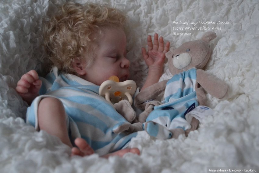 Милый ангел Пип родился. Кукла реборн Анны Морозовой