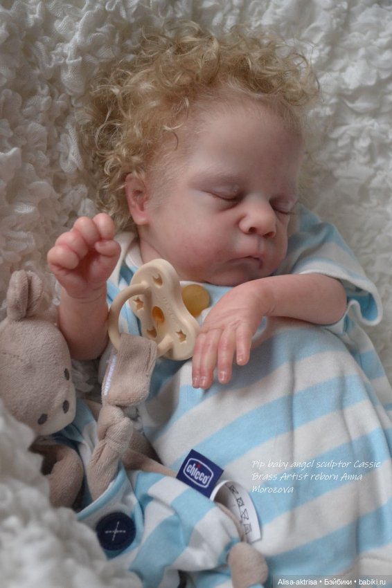 Милый ангел Пип родился. Кукла реборн Анны Морозовой (фото 3)