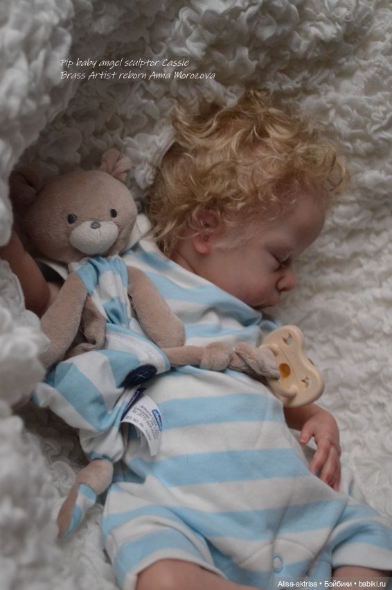 Милый ангел Пип родился. Кукла реборн Анны Морозовой