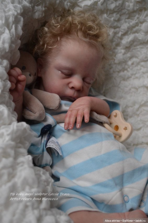 Милый ангел Пип родился. Кукла реборн Анны Морозовой