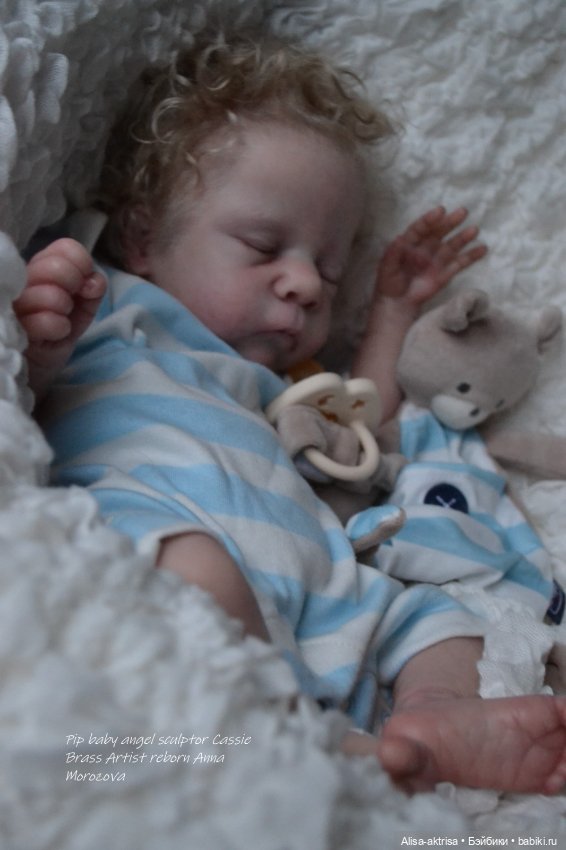 Милый ангел Пип родился. Кукла реборн Анны Морозовой