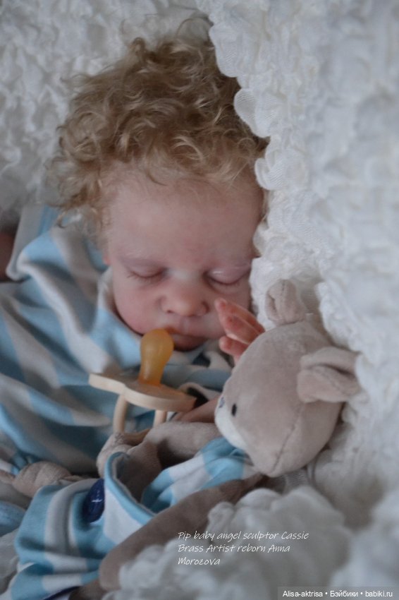 Милый ангел Пип родился. Кукла реборн Анны Морозовой