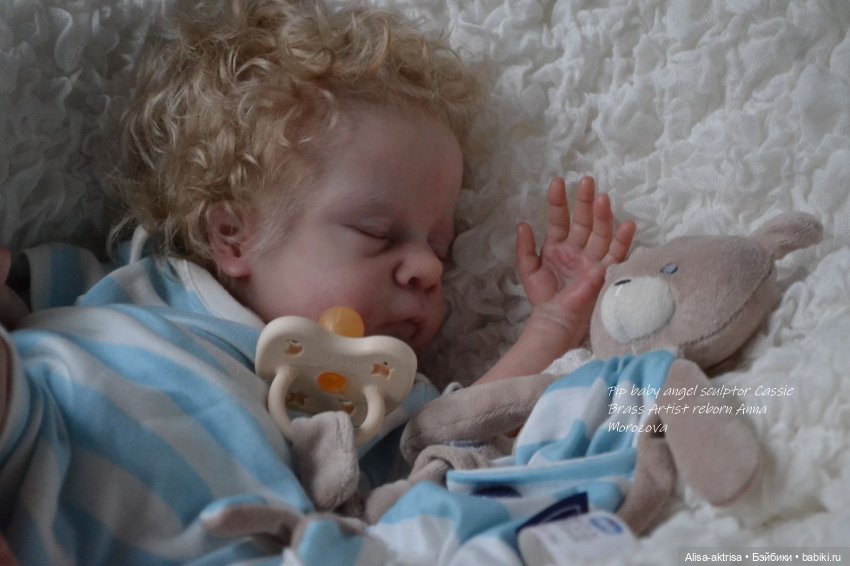 Милый ангел Пип родился. Кукла реборн Анны Морозовой