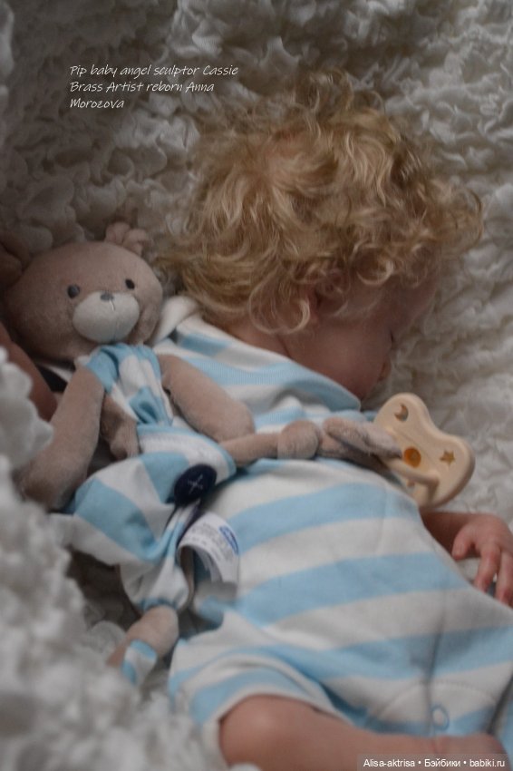 Милый ангел Пип родился. Кукла реборн Анны Морозовой