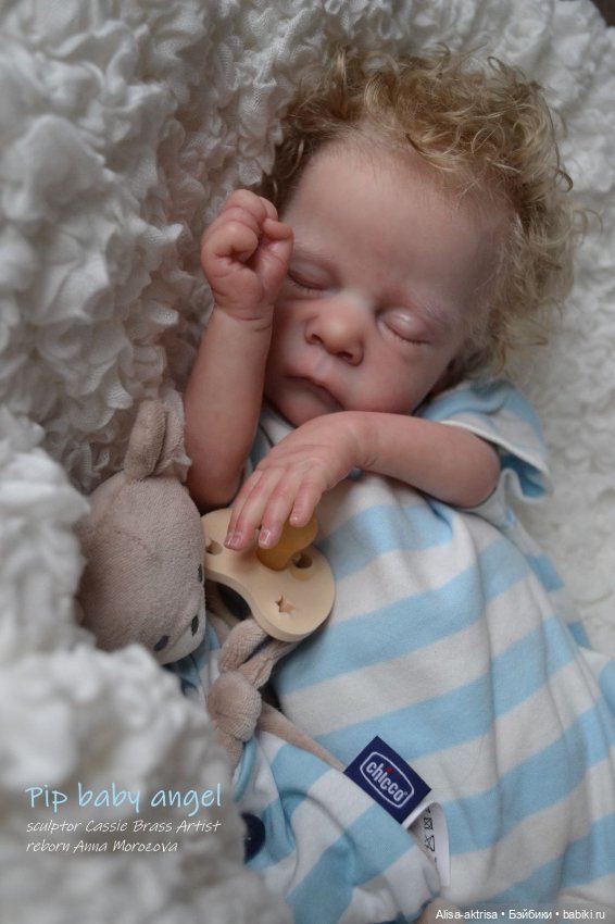 Милый ангел Пип родился. Кукла реборн Анны Морозовой (фото 5)