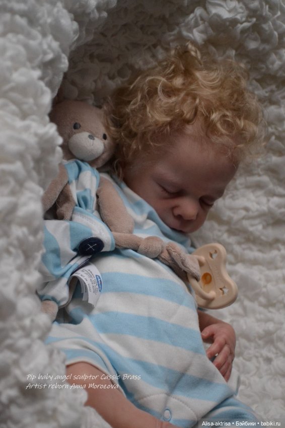 Милый ангел Пип родился. Кукла реборн Анны Морозовой