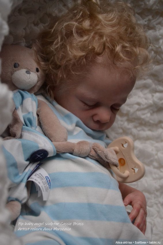 Милый ангел Пип родился. Кукла реборн Анны Морозовой
