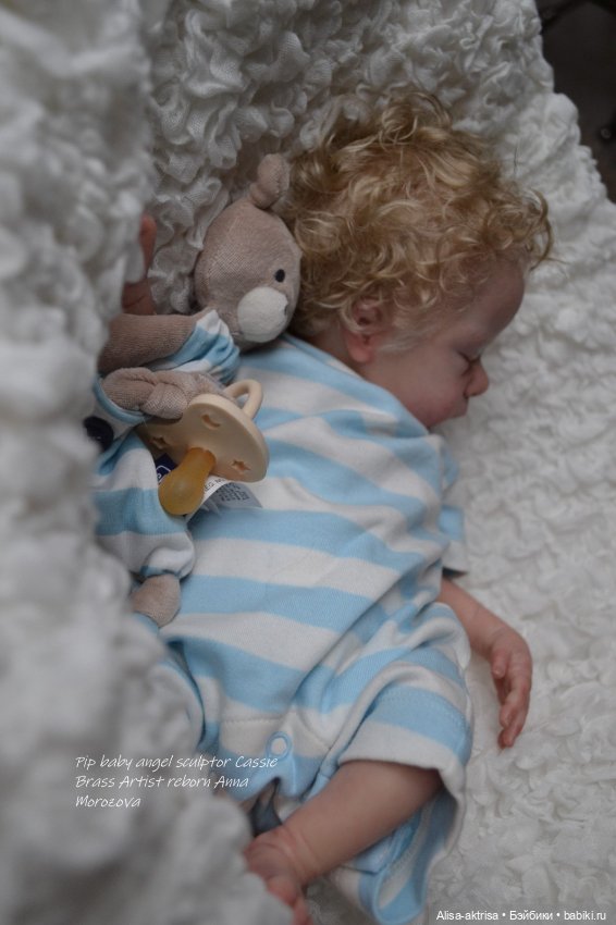 Милый ангел Пип родился. Кукла реборн Анны Морозовой