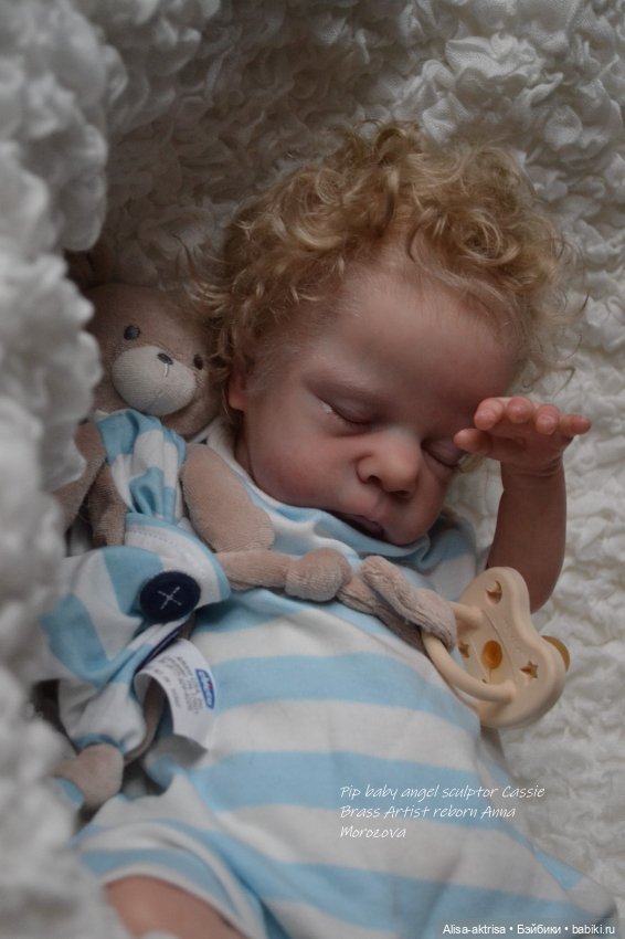Милый ангел Пип родился. Кукла реборн Анны Морозовой