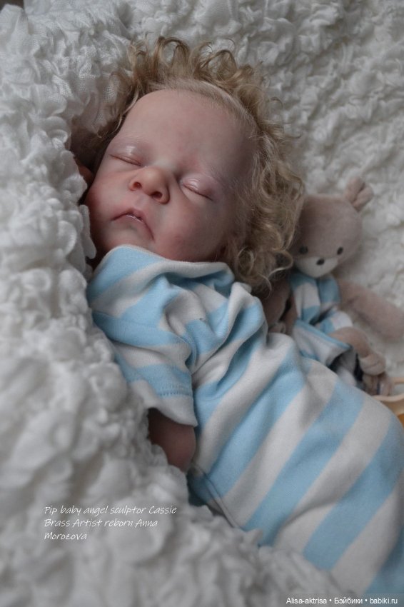 Милый ангел Пип родился. Кукла реборн Анны Морозовой