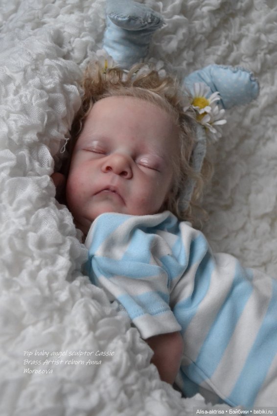 Милый ангел Пип родился. Кукла реборн Анны Морозовой