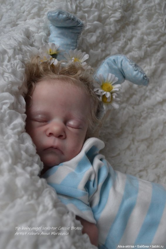 Милый ангел Пип родился. Кукла реборн Анны Морозовой