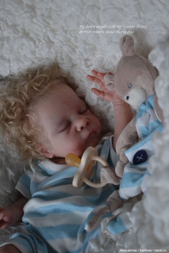 Милый ангел Пип родился. Кукла реборн Анны Морозовой