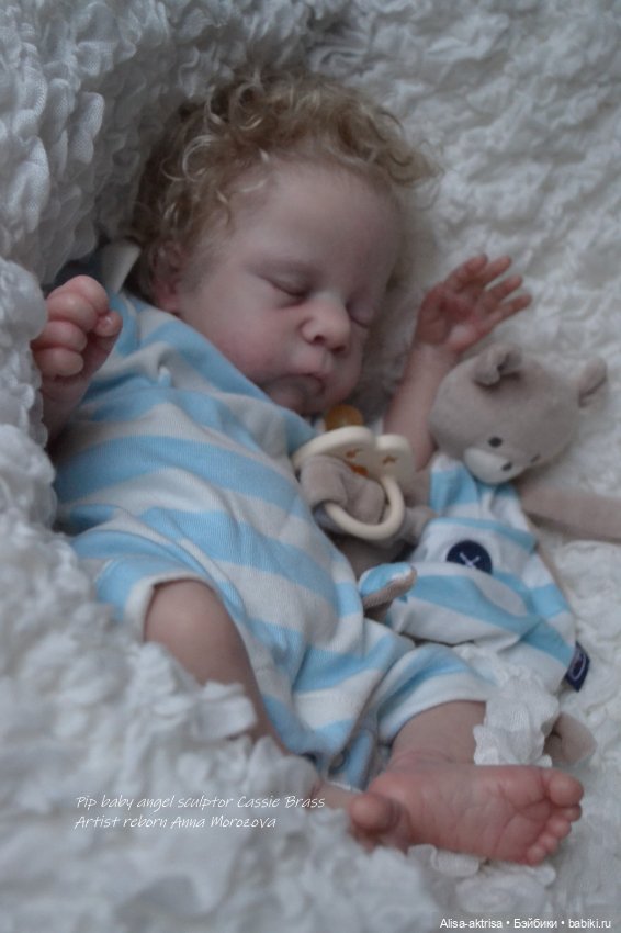 Милый ангел Пип родился. Кукла реборн Анны Морозовой