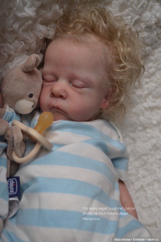 Милый ангел Пип родился. Кукла реборн Анны Морозовой