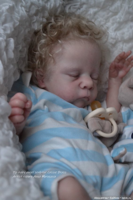 Милый ангел Пип родился. Кукла реборн Анны Морозовой