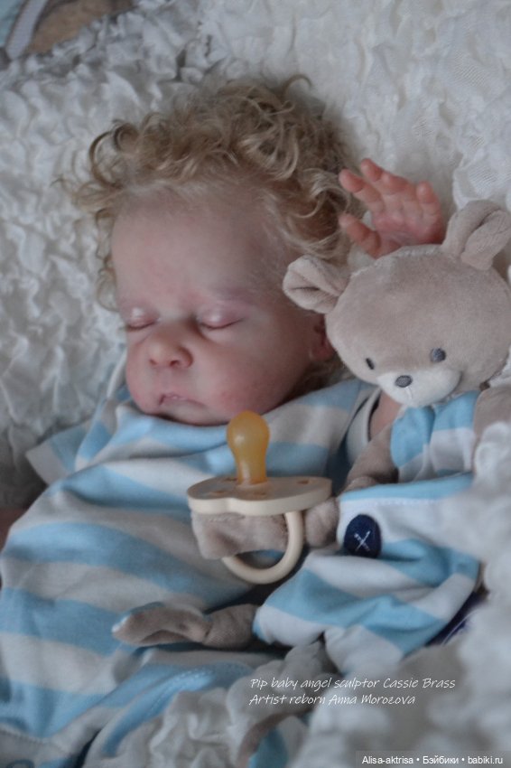 Милый ангел Пип родился. Кукла реборн Анны Морозовой