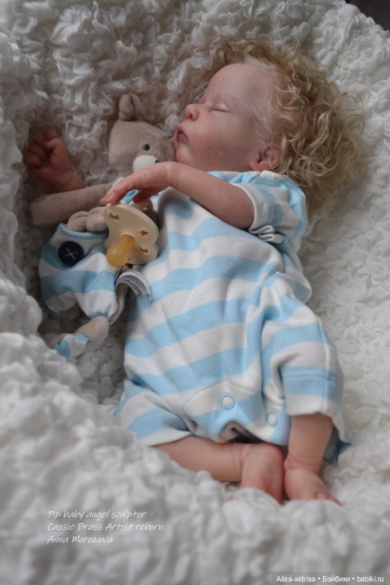 Милый ангел Пип родился. Кукла реборн Анны Морозовой