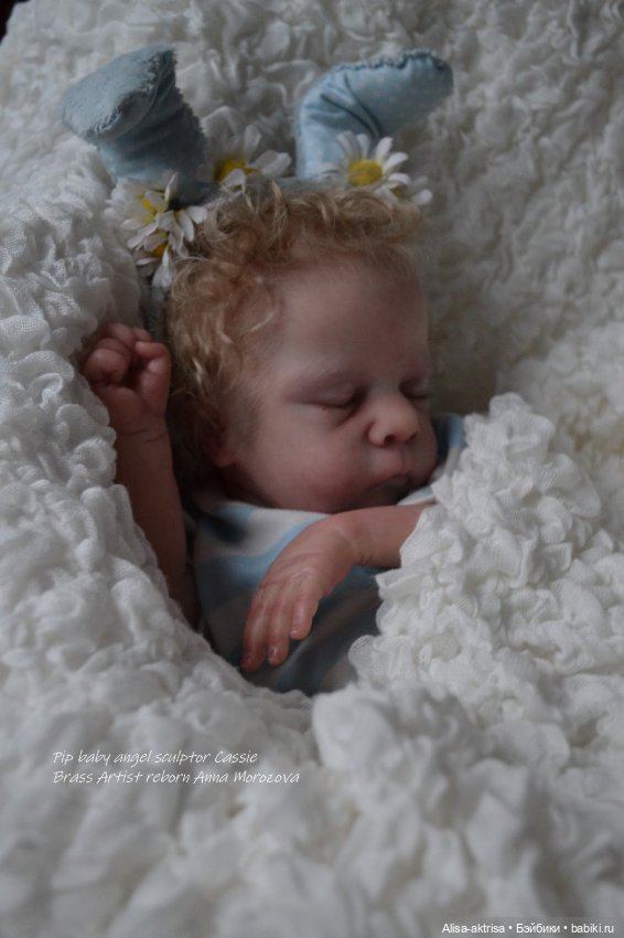 Милый ангел Пип родился. Кукла реборн Анны Морозовой