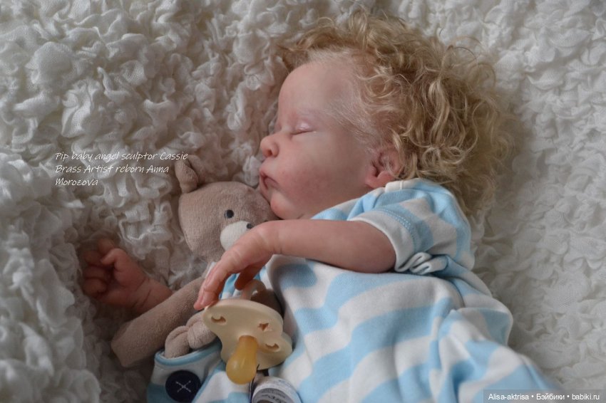 Милый ангел Пип родился. Кукла реборн Анны Морозовой