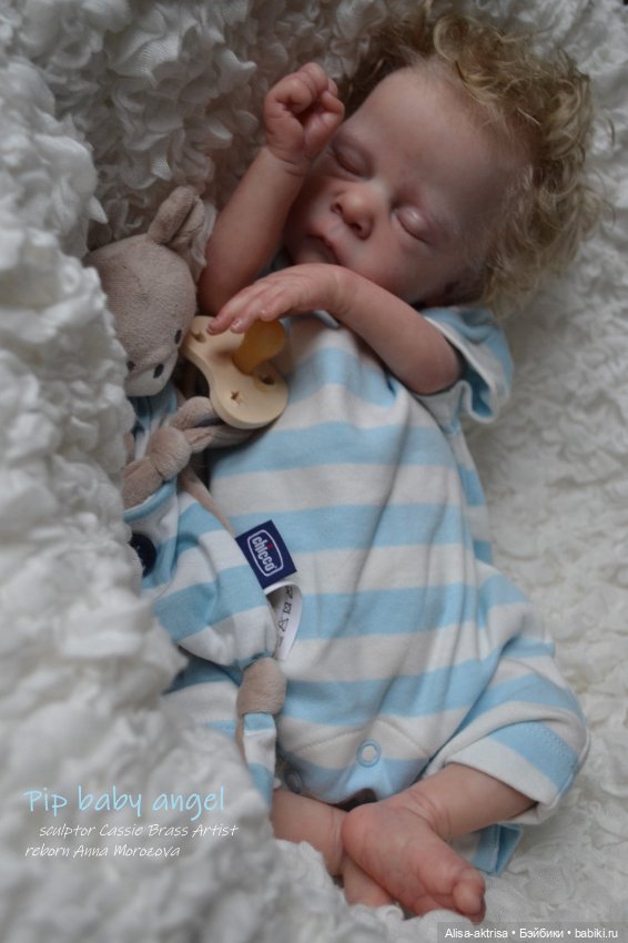 Милый ангел Пип родился. Кукла реборн Анны Морозовой