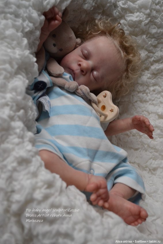 Милый ангел Пип родился. Кукла реборн Анны Морозовой