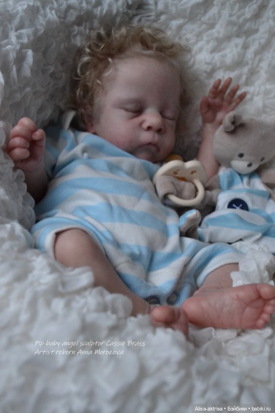 Милый ангел Пип родился. Кукла реборн Анны Морозовой