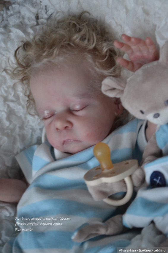 Милый ангел Пип родился. Кукла реборн Анны Морозовой