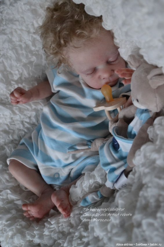 Милый ангел Пип родился. Кукла реборн Анны Морозовой