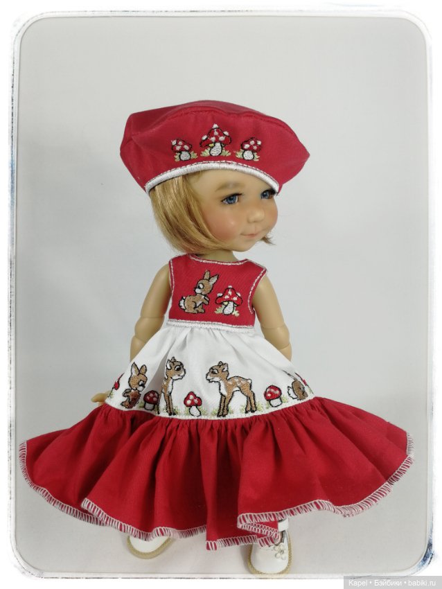 Новые наряды для Meadow Dolls 28 см (фото 9)