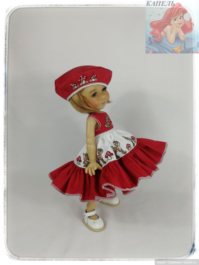 Новые наряды для Meadow Dolls 28 см (фото 4)