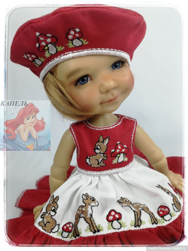 Новые наряды для Meadow Dolls 28 см (фото 6)