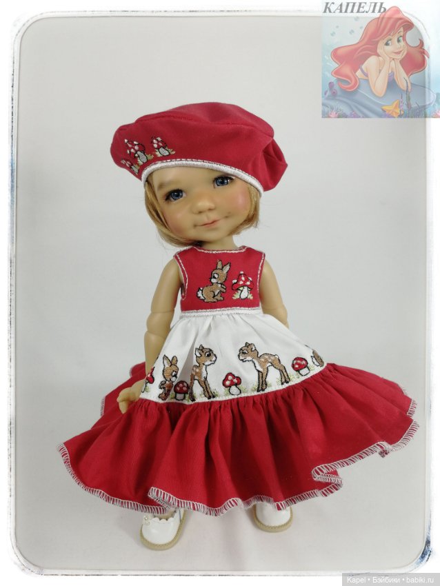 Новые наряды для Meadow Dolls 28 см (фото 8)