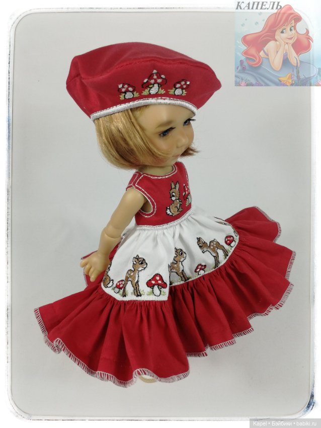 Новые наряды для Meadow Dolls 28 см