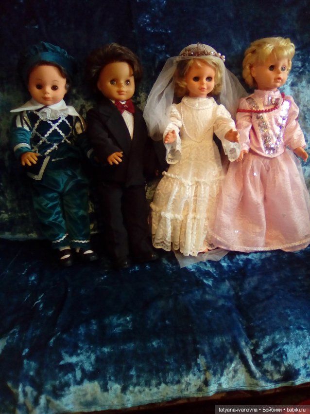 Кукольная свадьба — Коллекции винтажных кукол и игрушек: СССР (фото 4)