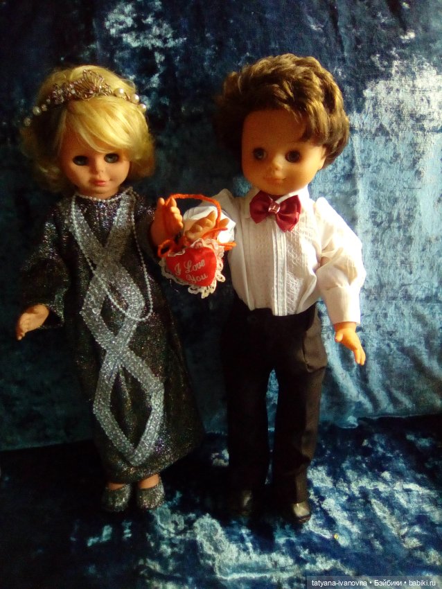 Кукольная свадьба — Коллекции винтажных кукол и игрушек: СССР (фото 3)