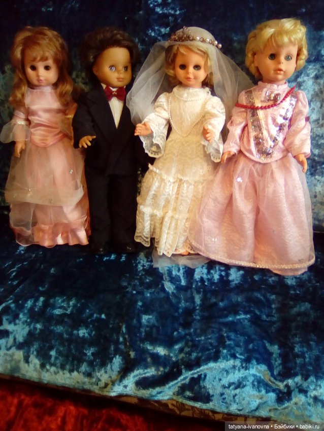 Кукольная свадьба — Коллекции винтажных кукол и игрушек: СССР