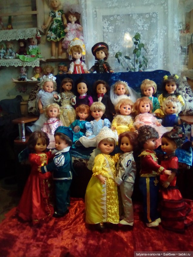 Кукольная свадьба — Коллекции винтажных кукол и игрушек: СССР (фото 9)