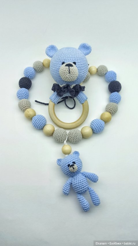 Три медведя — Вязаные игрушки и амигуруми: крючком (фото 4)