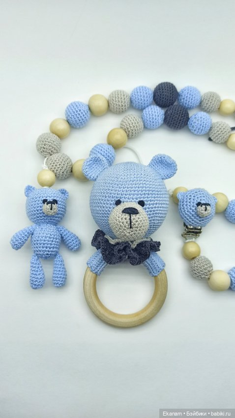 Три медведя — Вязаные игрушки и амигуруми: крючком (фото 6)