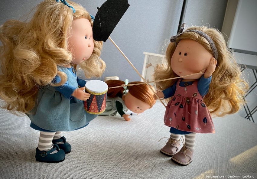 Кукольные будни - мы делили (апельсин) барабан (фото 6)