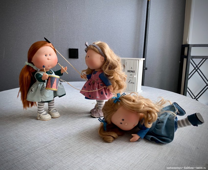 Кукольные будни - мы делили (апельсин) барабан (фото 8)