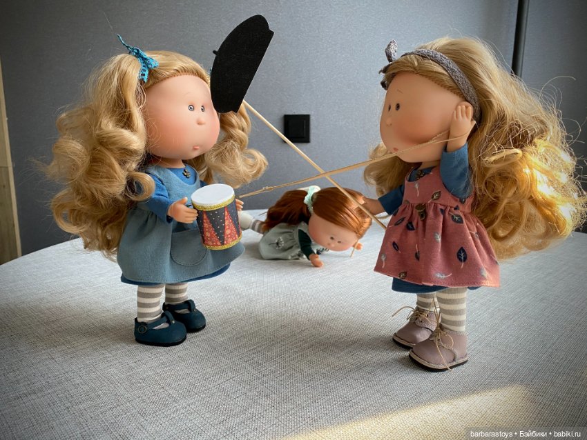 Кукольные будни - мы делили (апельсин) барабан (фото 2)