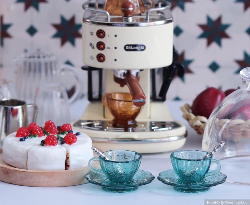 Мой полимерный тортик — Кукольная миниатюра своими руками: еда (фото 2)