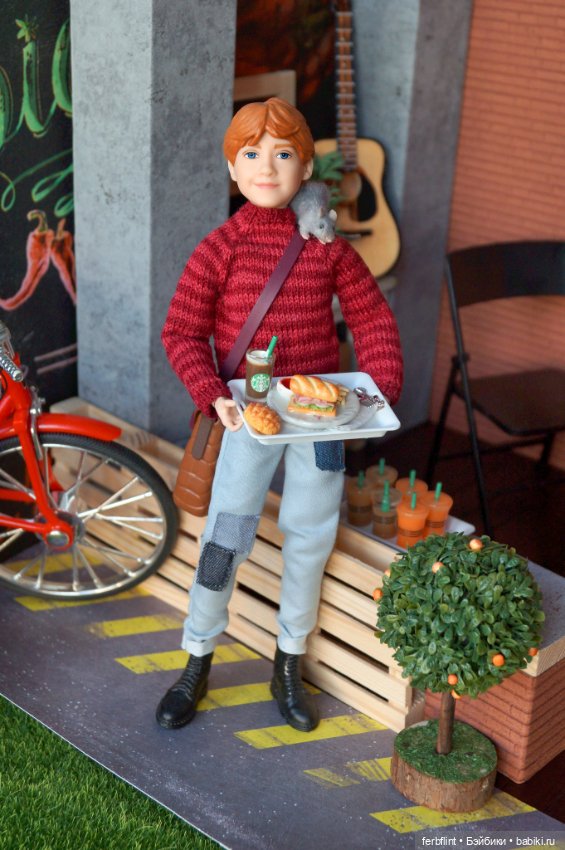 Забавный Рыжик — Куклы Harry Potter (Гарри Поттер) Mattel: Wizarding World (фото 2)