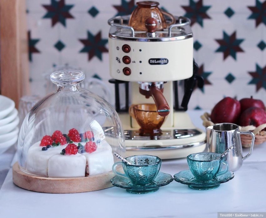 Мой полимерный тортик — Кукольная миниатюра своими руками: еда